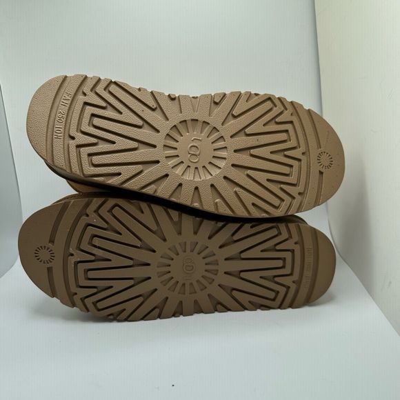 YSP Women's Genuine pull on platform boot 10 CHESTNUT - Picture 5 of 7